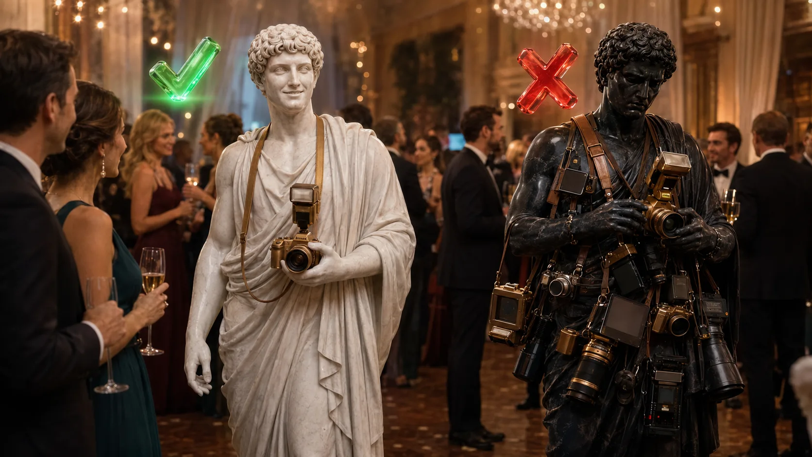 EP101 Marble Twins illustration for What Actually Matters In Your First Event Photography Kit